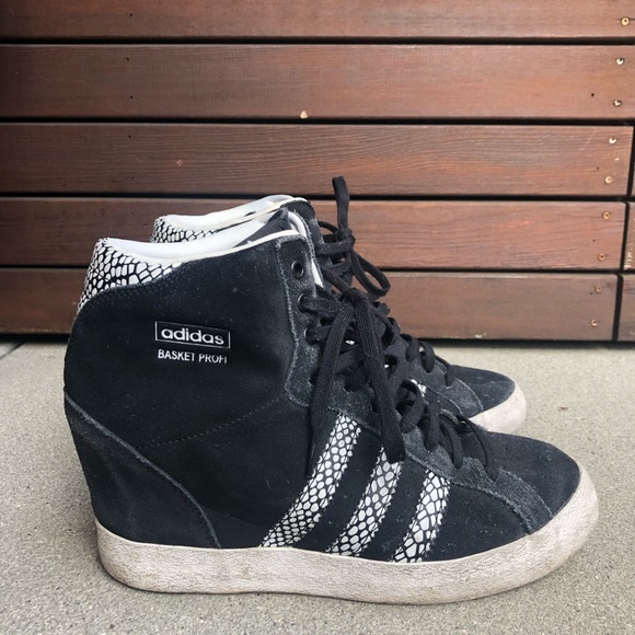 adidas basket profi wedge sneakers adidas basket profi wedge sneakers